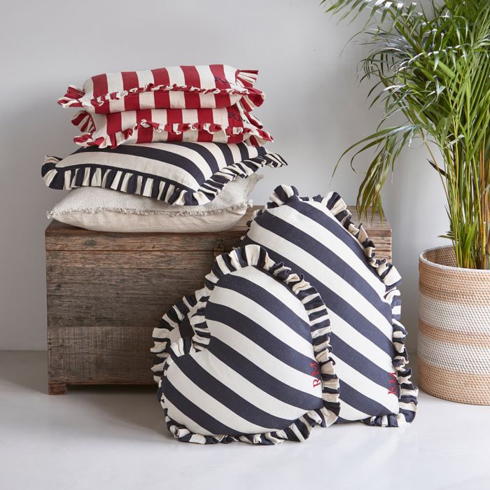 Riviera Maison Mountauban pillow 50x50 cm Csíkos párna