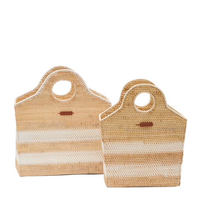 Riviera Maison Crystal Bay Magazine Holder újságtartó kicsi