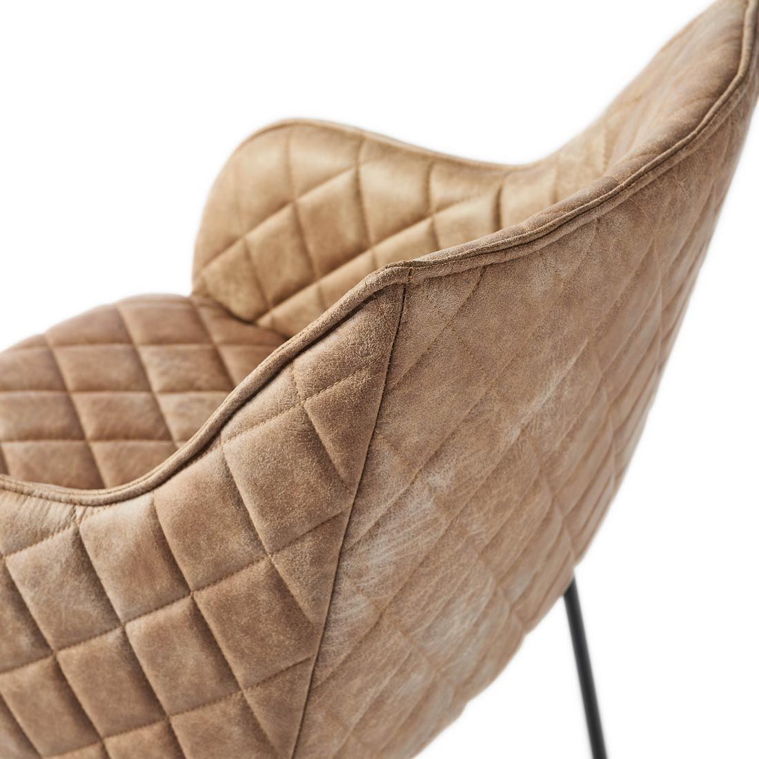 Riviéra Maison Frisco Drive Dining Armchair (camel)