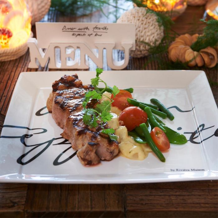 Riviera Maison Buon Apetito tányér