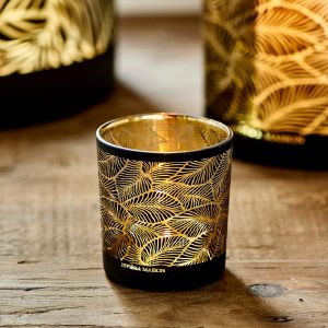 palm leaves votive S mécsestartó