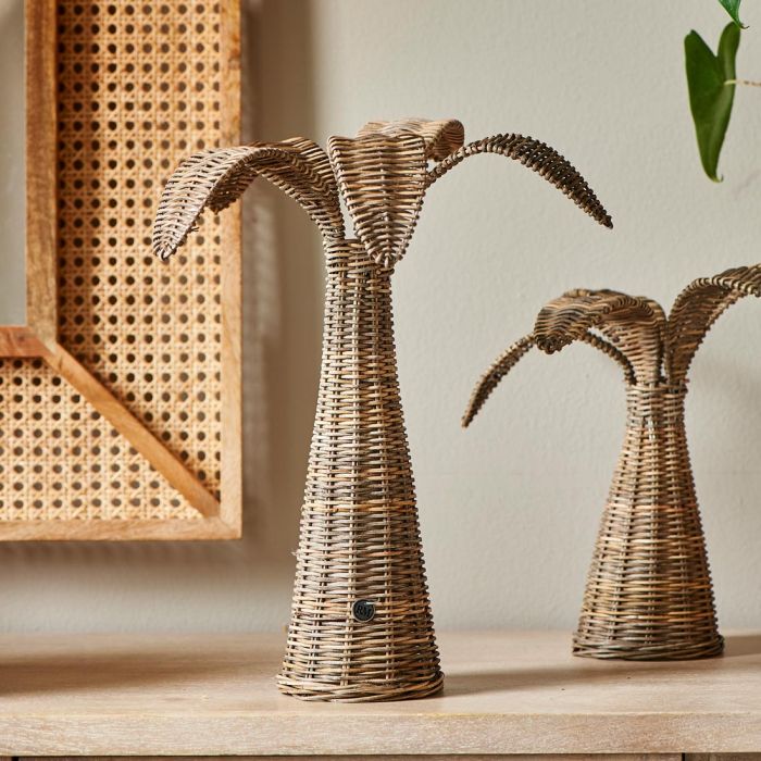Riviera Maison Rustic Rattan Palm Tree M rattan dísz