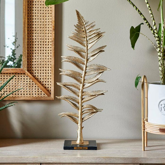 Riviera Maison Summer Fern Decoration Leaf gold