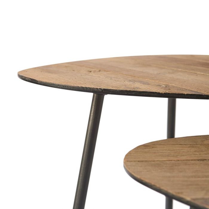 Riviera Maison Twiggy End Table set 2 asztal