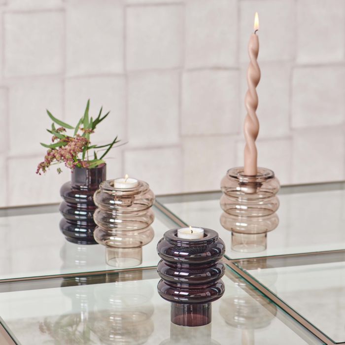 Riviera Maison Candle Holder vase black