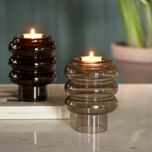 Riviera Maison Candle Holder vase brown