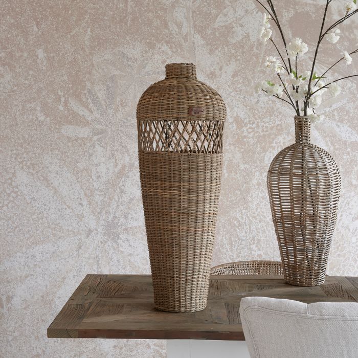 Riviera Maison Rattan Cross Weave Váza