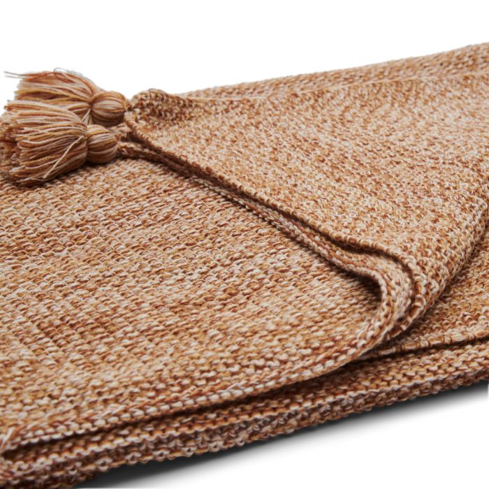 Riviera Maison Desert Knitted Throw 180x130cm