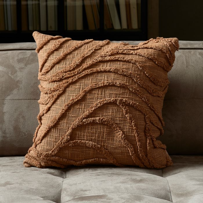 Riviera Maison Desert Wave Pillow sand