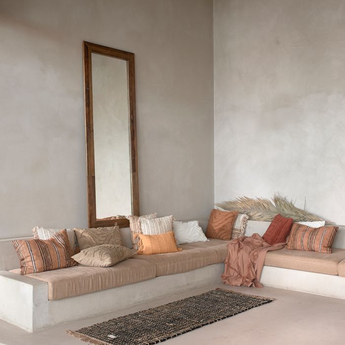 Riviera Maison Desert Wave Pillow sand