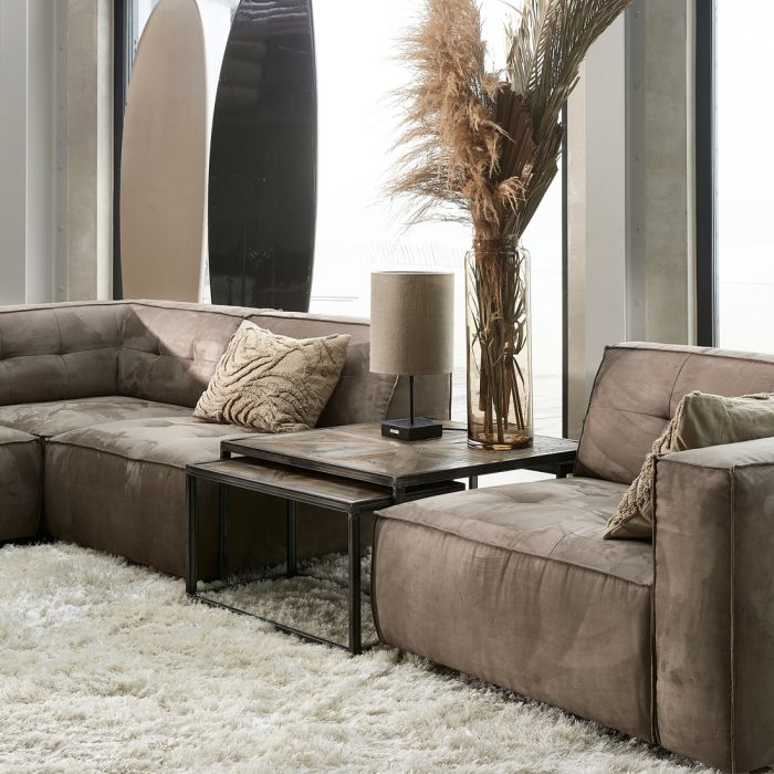 Riviera Maison Desert Wave pillow natural