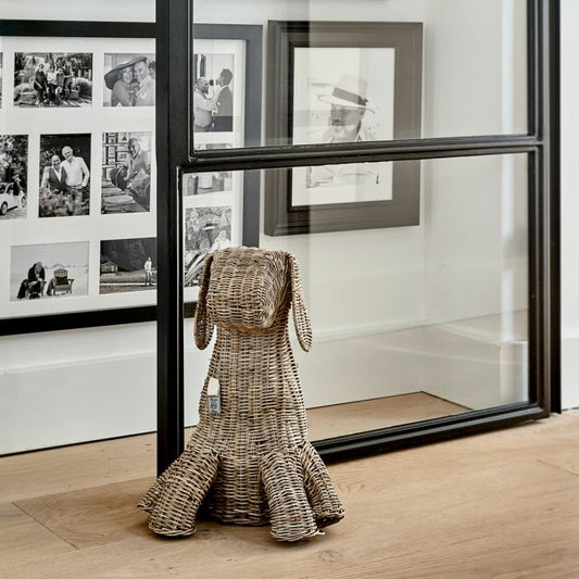 Riviera Maison Rustic Rattan Doggy Doorstop