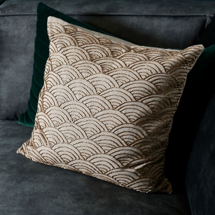 Riviera Maison Enchanting Beaded Pillow