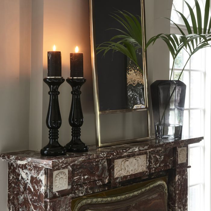 Riviera Maison Midnight Hexagon Vase grey