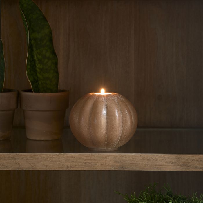 Riviera Maison palmas votive terracotta mécsestartó