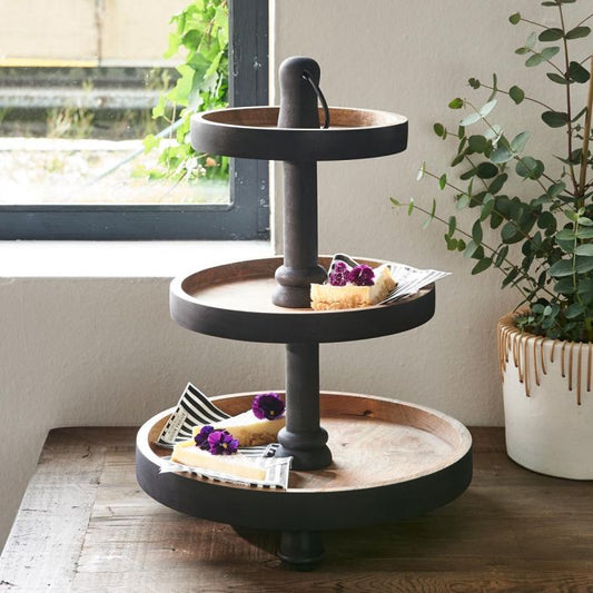 Riviera Maison Parrot Cay Etagere 3 szintes sütitartó