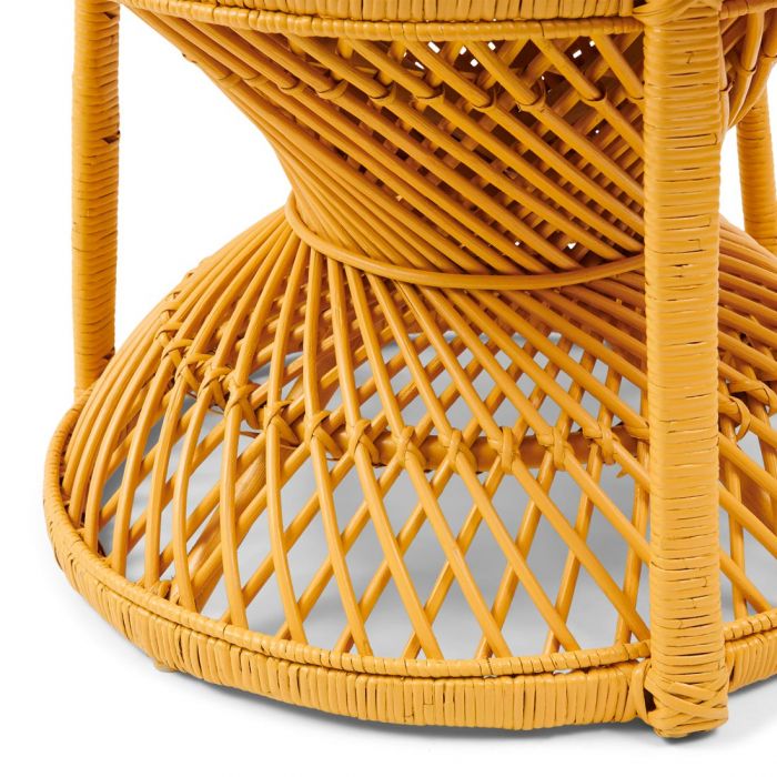 Riviera Maison Greenport Peacock Chair Yellow pávaszék