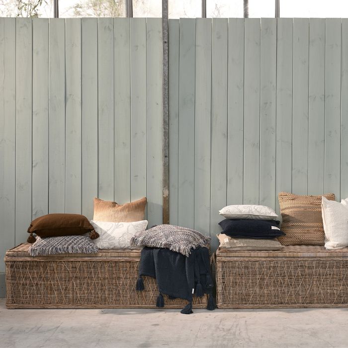 Riviera Maison Rhythm Tassle throw 170x130cm