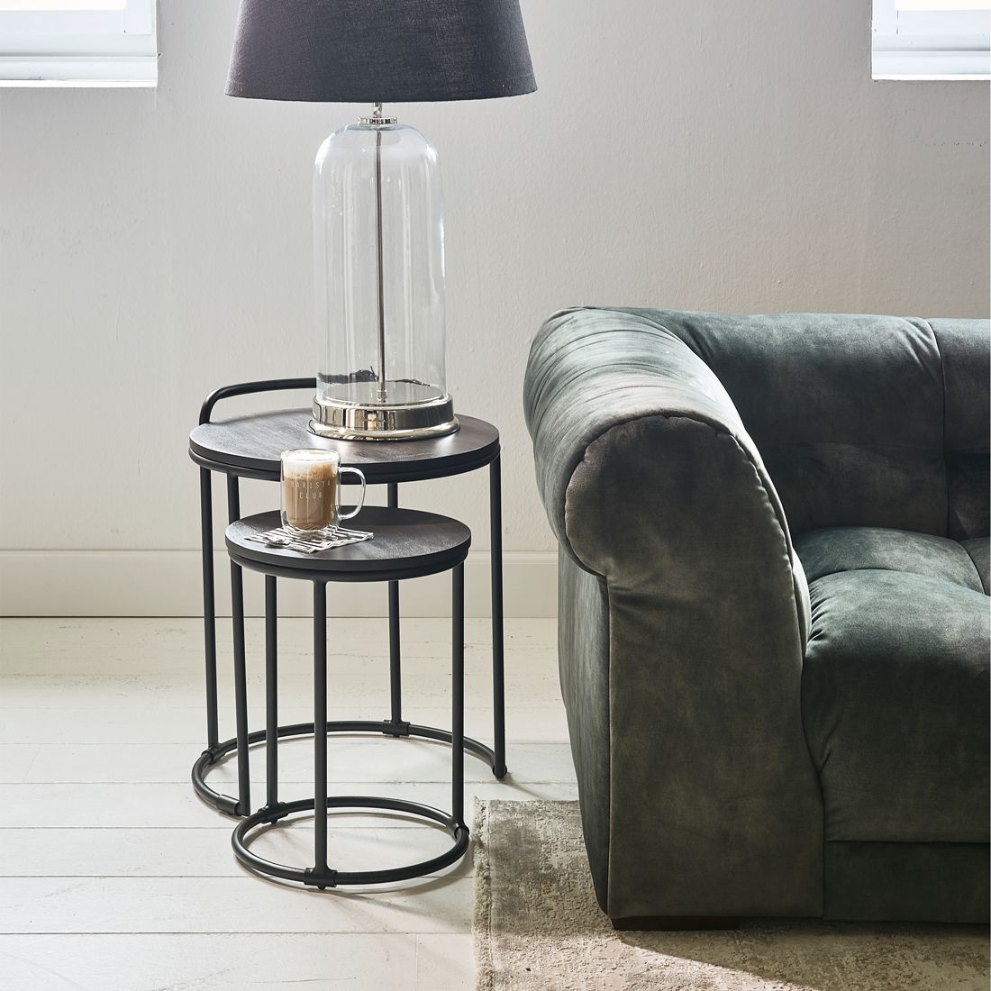 Riviera Maison Shoreditch End Table S/2