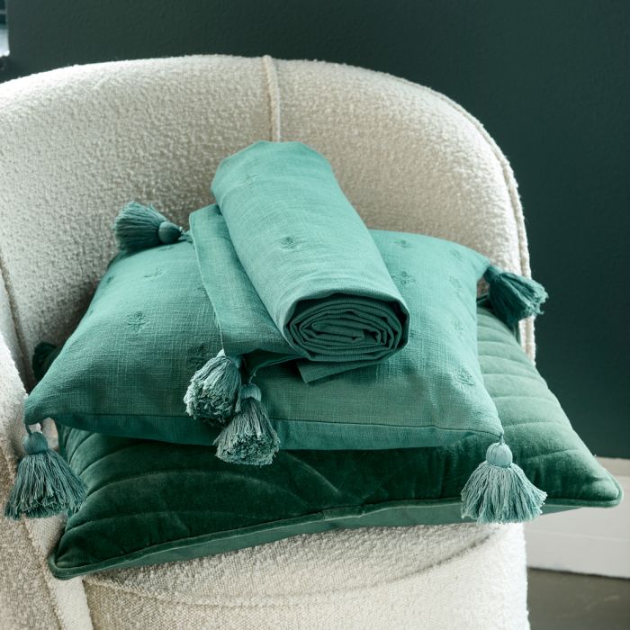 Riviera Maison Summer Velvet Pillow