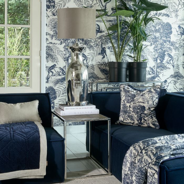 Riviera Maison Toile mintás pléd