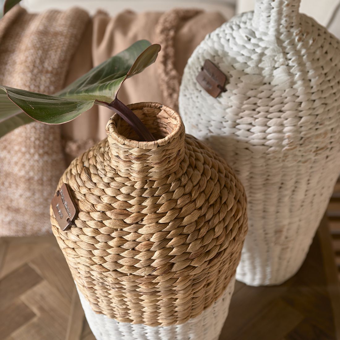 Riviera Maison Two Tone Water Hyacinth Vase