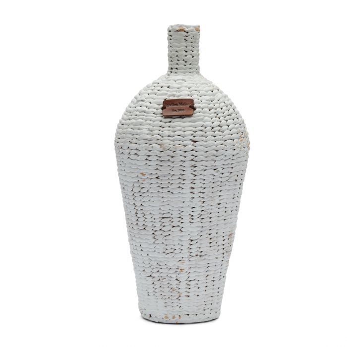 Riviera Maison Water Hyacinth vase white