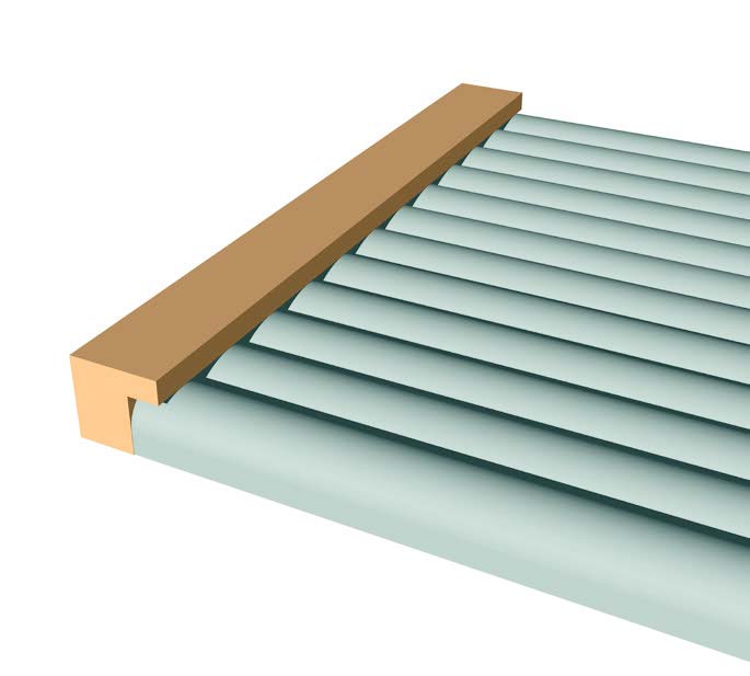 PE/SML Small Edging Strip (For Reeded Panels)