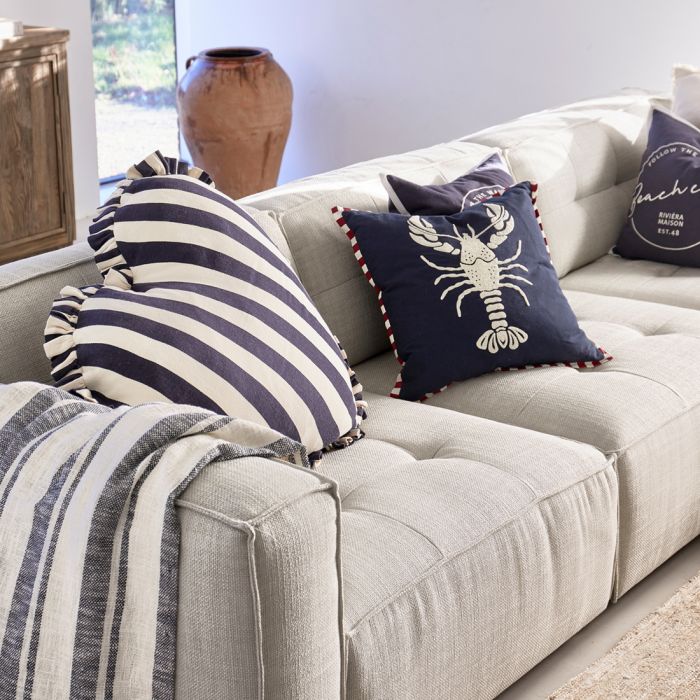 Riviera Maison Summer Heart pillow XL Párna