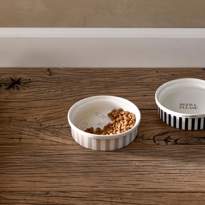 Riviera Maison a Fish tale Cat Bowl S
