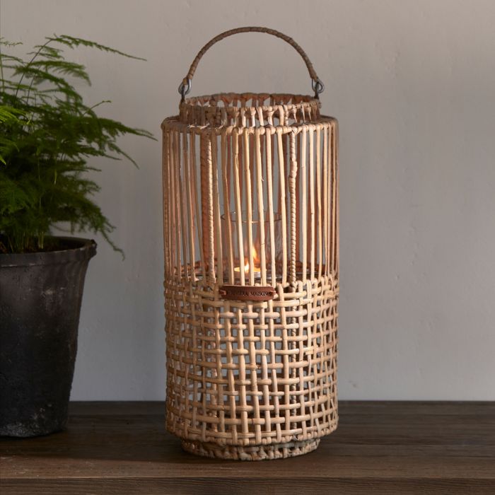 Riviera Maison Rustic Rattan Webbing Lantern rattan viharlámpa