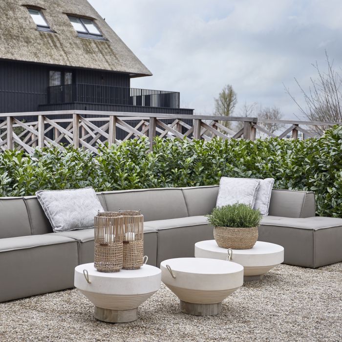 Riviera Maison Rustic Rattan Webbing Lantern rattan viharlámpa