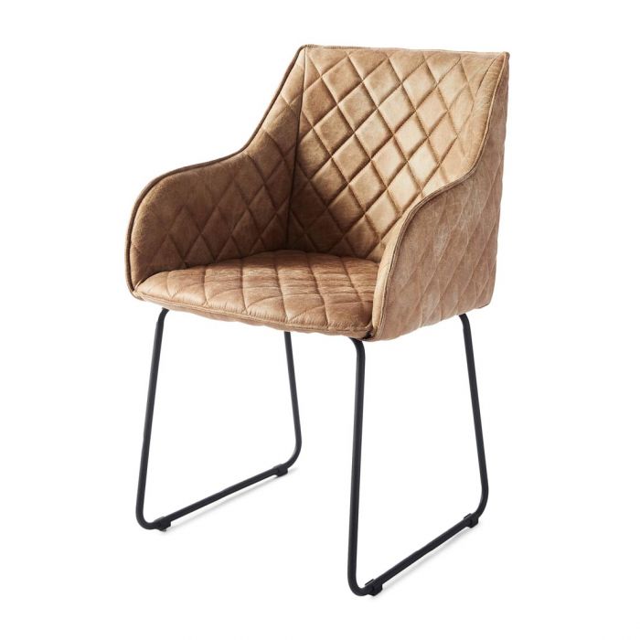 Riviéra Maison Frisco Drive Dining Armchair (camel)