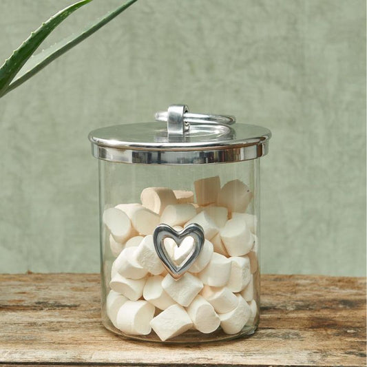 Riviéra Maison Heart Metal üvegedény
