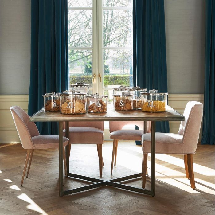 Riviéra Maison Heart Metal üvegedény