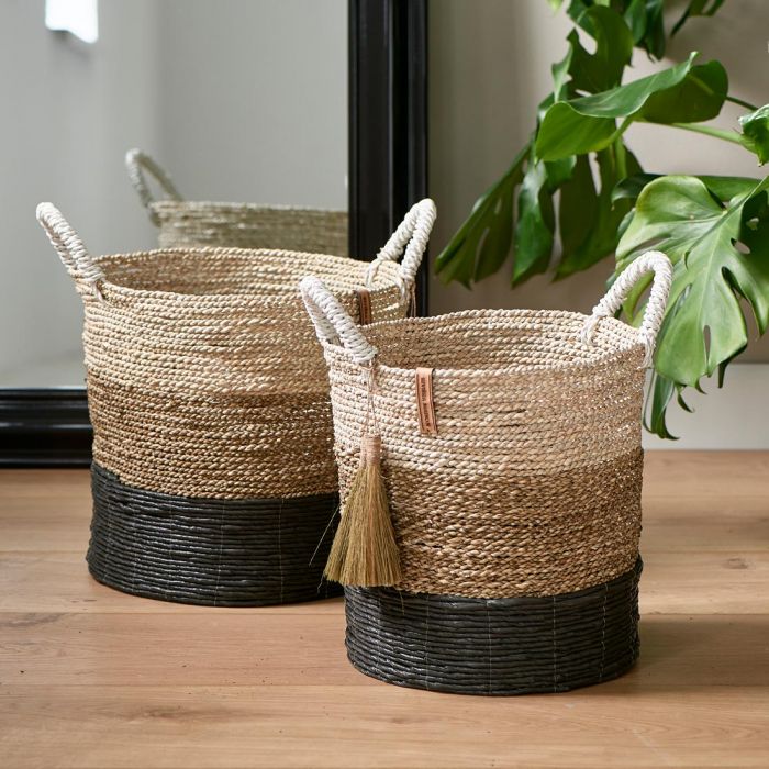 Riviera Maison Banding basket L kosár