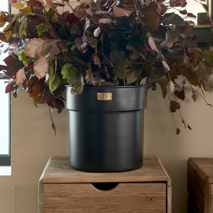 Riviera Maison City Loft Flower Pot black L