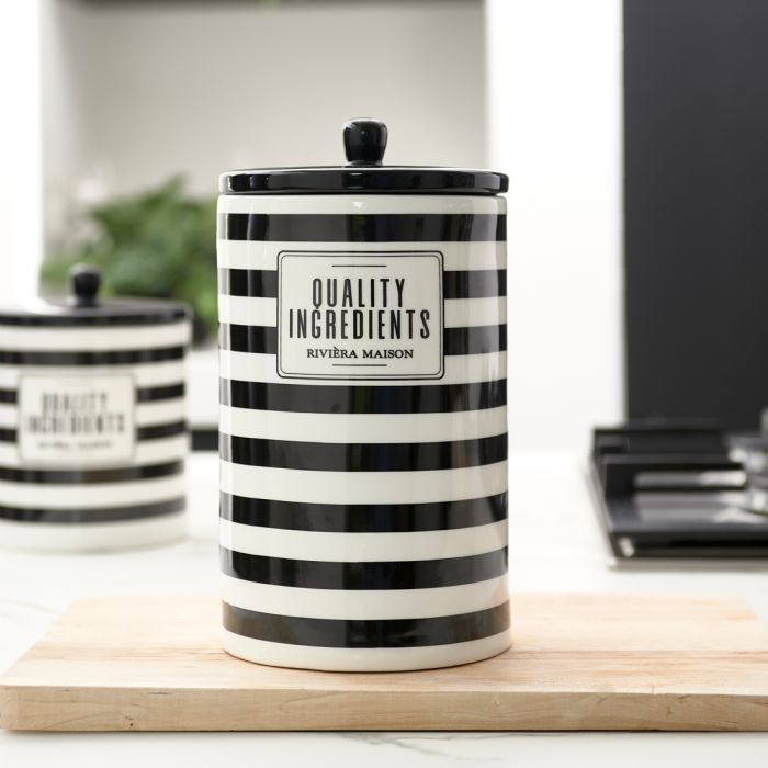 Riviera Maison RM Ingredients Storage Jar M