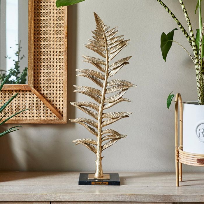 Riviera Maison Summer Fern Decoration Leaf gold