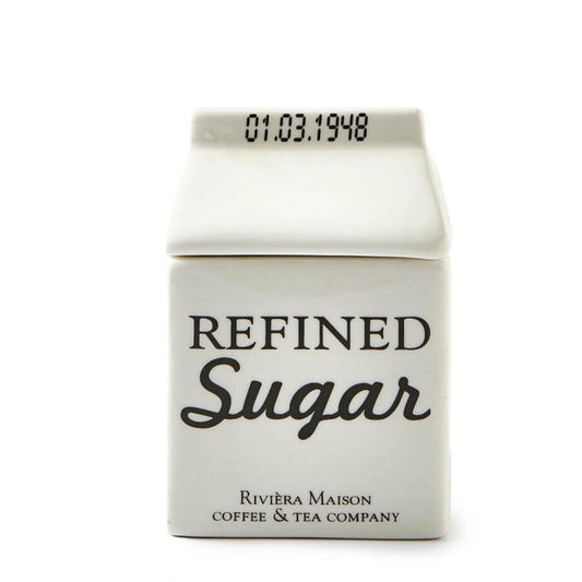Riviera Maison Carton Jar Sugar, cukortartó