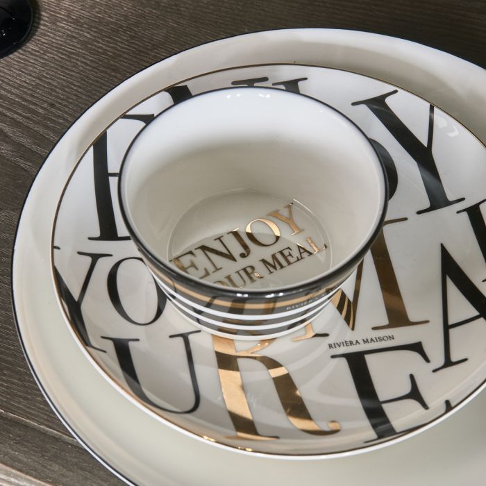 Riviera Maison Enjoy Your Meal plate