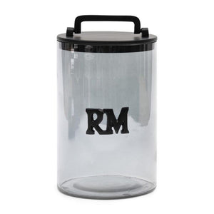 Riviera Maison Smoked Glass Storage Jar L