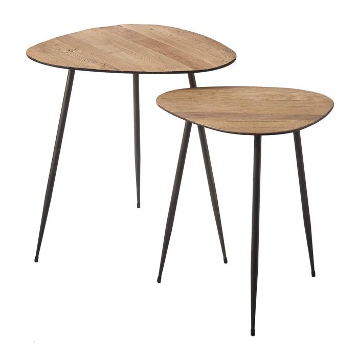 Riviera Maison Twiggy End Table set 2 asztal